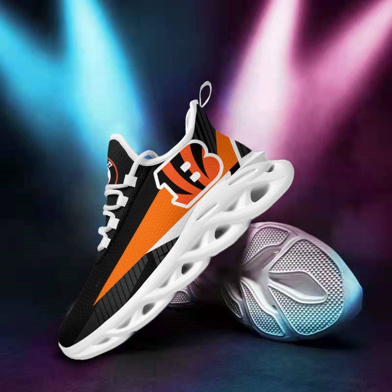 Cincinnati Bengals NFL Max Soul Shoes Sneakers for Men And Women – NFL Football Fan Shoes, Team Sneakers - Image 3