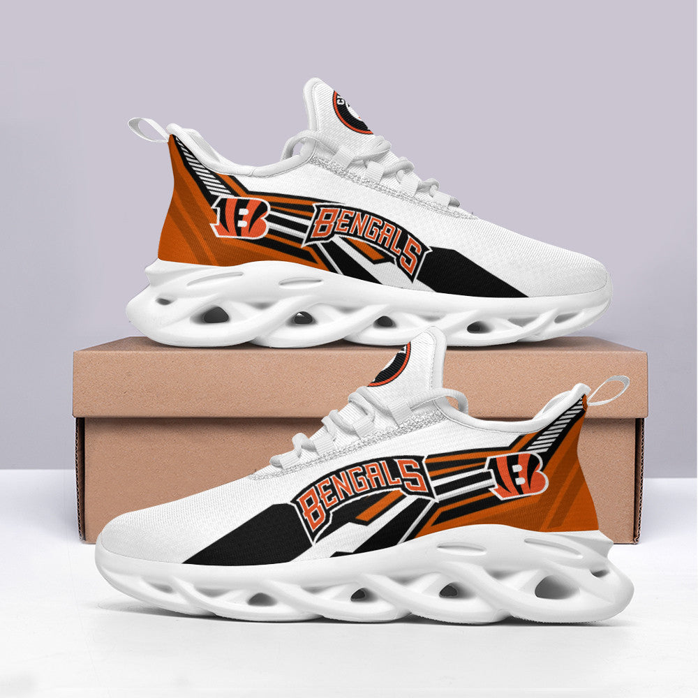 Cincinnati Bengals NFL Max Soul Shoes Sneakers for Men And Women – NFL Football Fan Shoes, Team Sneakers - Image 4