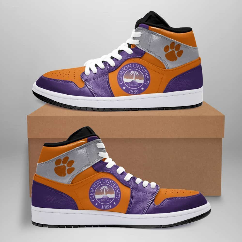 Clemson Tigers American Football Custom Shoes Sport Sneaker