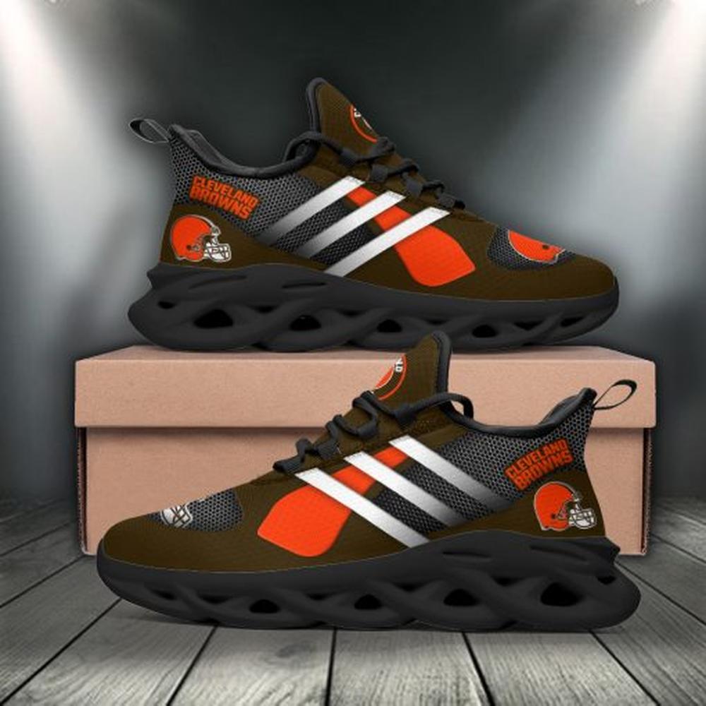 Cleveland Browns Max Soul Shoes Sneakers for Men And Women – NFL Football Fan Shoes, Team Sneakers - Image 5