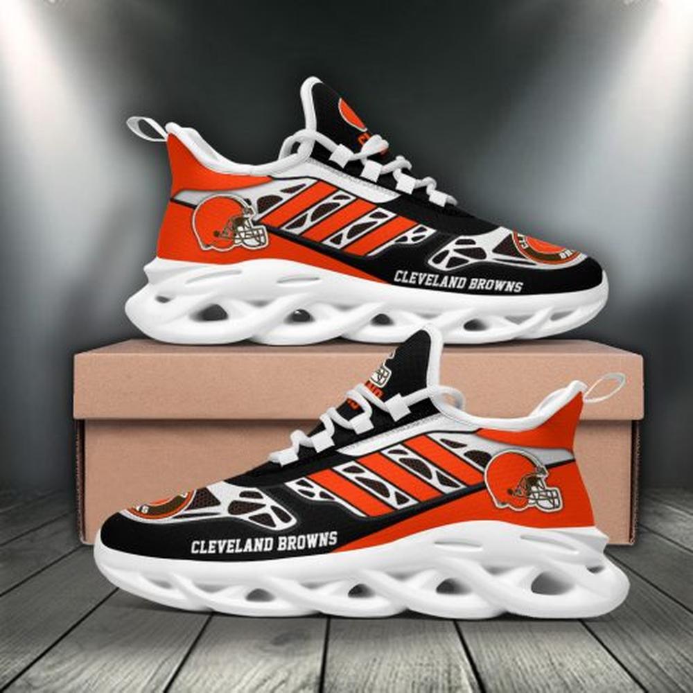 Cleveland Browns Max Soul Shoes Sneakers for Men And Women – NFL Football Fan Shoes, Team Sneakers - Image 5