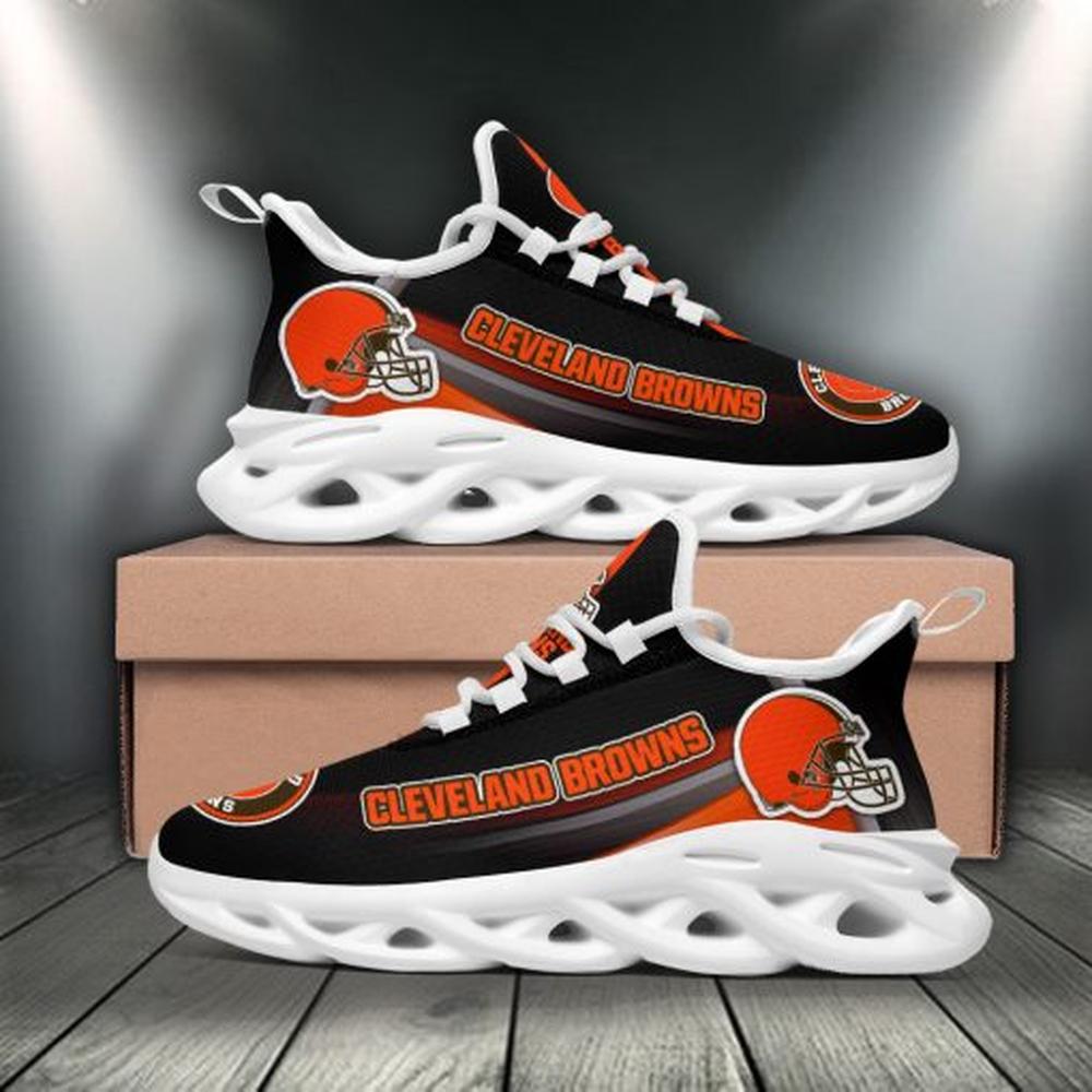 Cleveland Browns Max Soul Shoes Sneakers for Men And Women – NFL Football Fan Shoes, Team Sneakers - Image 5