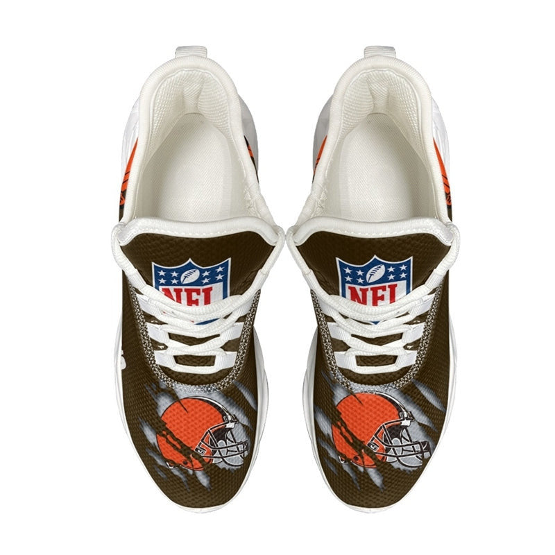 Cleveland Browns Max Soul Shoes Sneakers for Men And Women – NFL Football Fan Shoes, Team Sneakers - Image 5