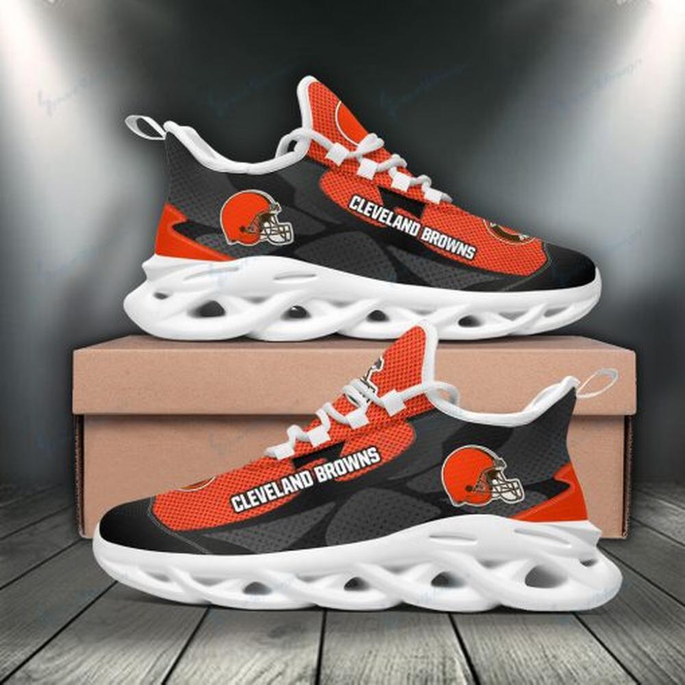 Cleveland Browns Max Soul Shoes Sneakers for Men And Women – NFL Football Fan Shoes, Team Sneakers - Image 5