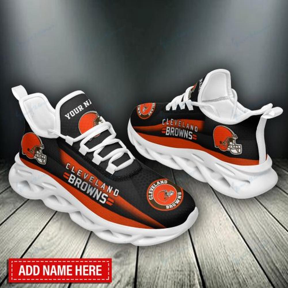 Cleveland Browns Max Soul Shoes Sneakers for Men And Women – NFL Football Fan Shoes, Team Sneakers - Image 5