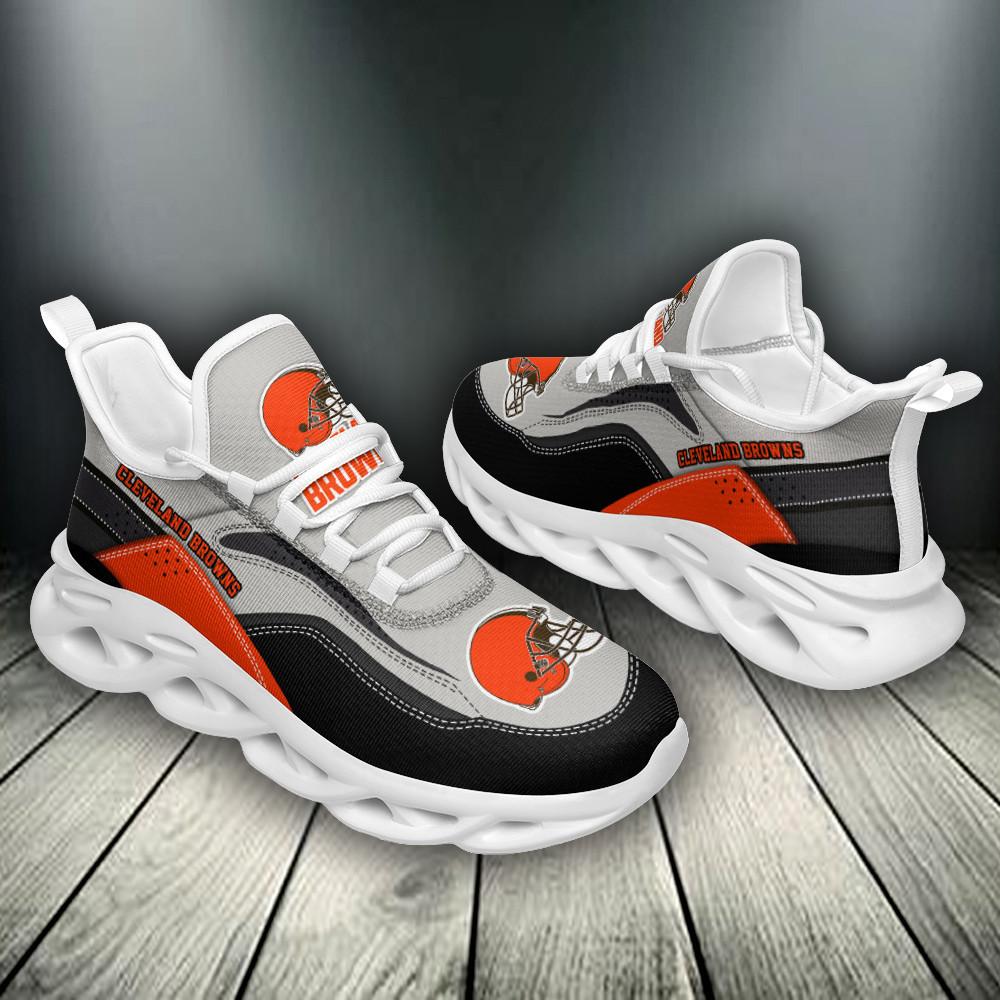 Cleveland Browns Max Soul Shoes Sneakers for Men And Women – NFL Football Fan Shoes, Team Sneakers - Image 4