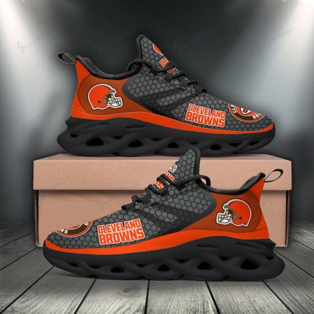 Cleveland Browns Max Soul Shoes Sneakers for Men And Women – NFL Football Fan Shoes, Team Sneakers - Image 5
