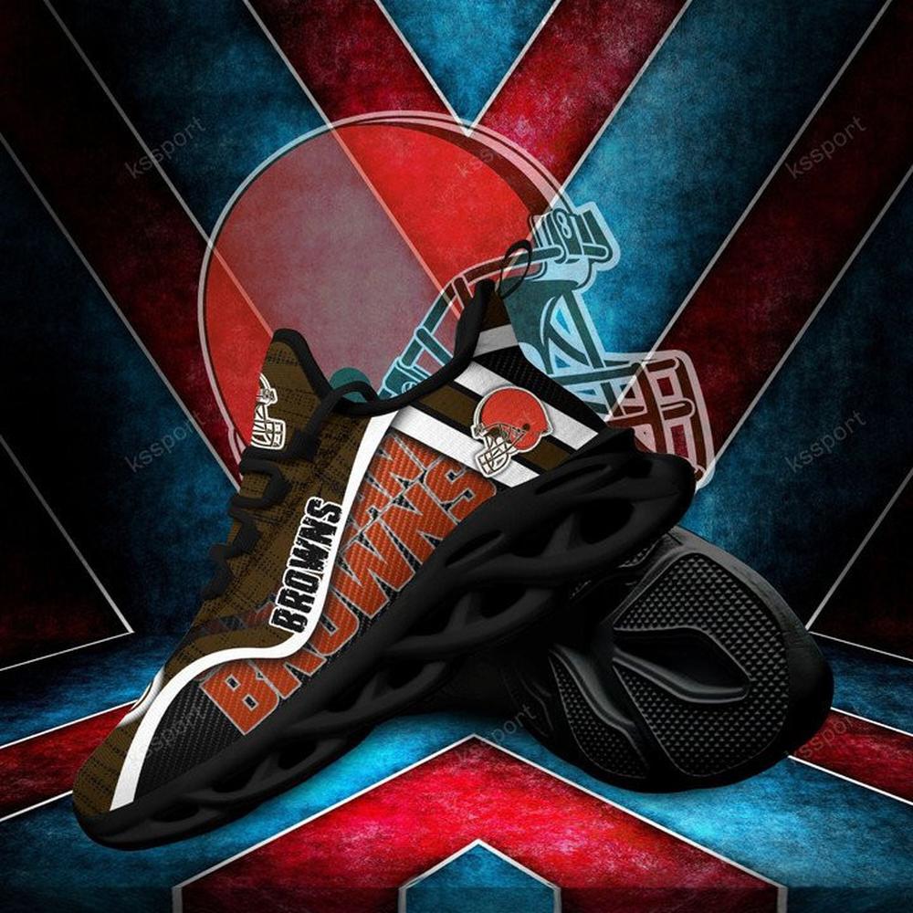 Cleveland Browns Max Soul Shoes Sneakers for Men And Women – NFL Football Fan Shoes, Team Sneakers - Image 5