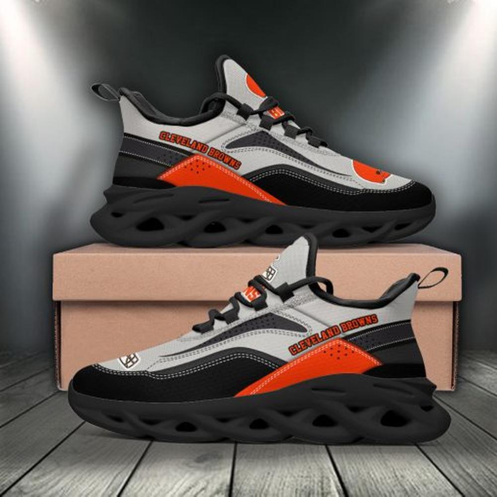 Cleveland Browns Max Soul Shoes Sneakers for Men And Women – NFL Football Fan Shoes, Team Sneakers - Image 5