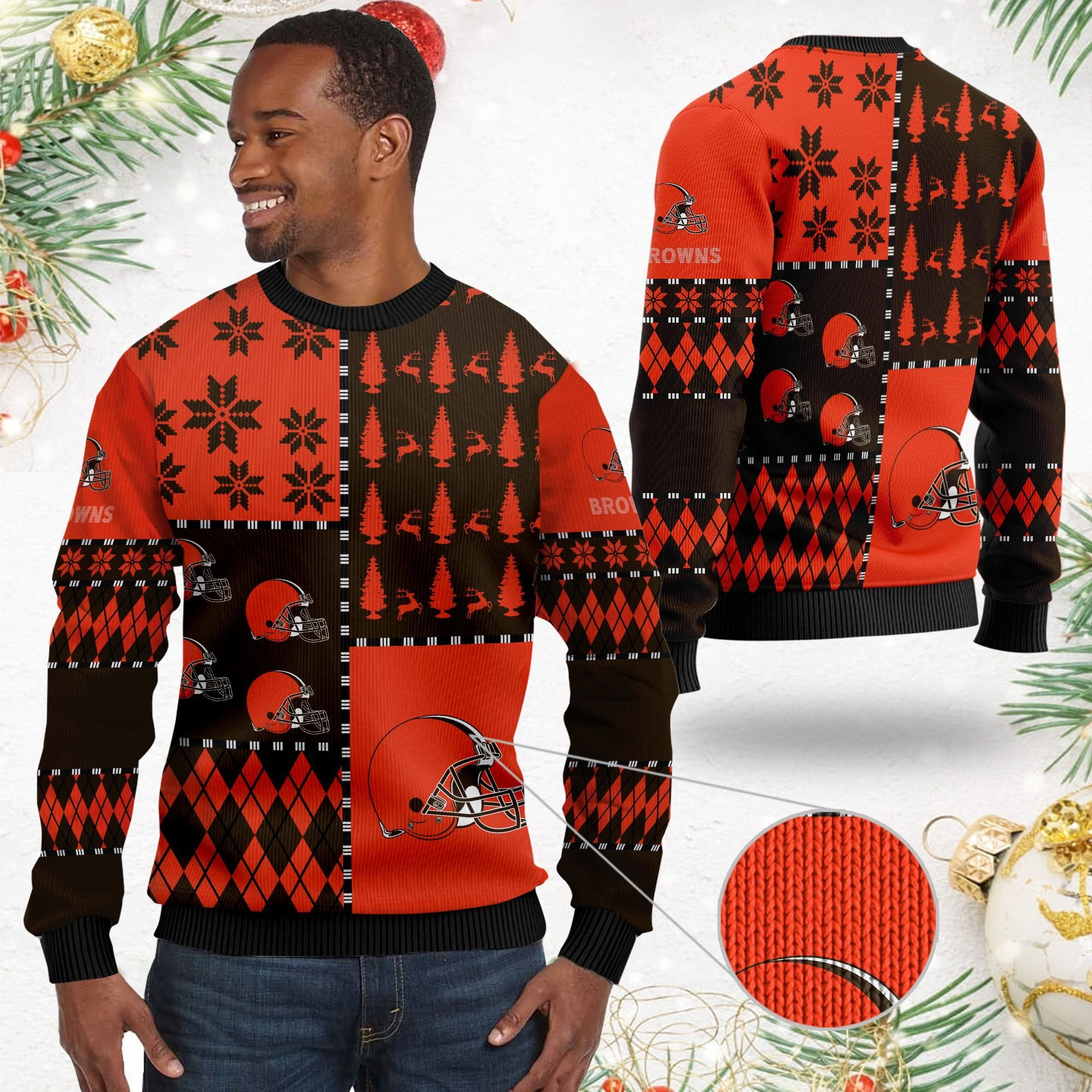 Cleveland Browns Ugly Christmas Sweater