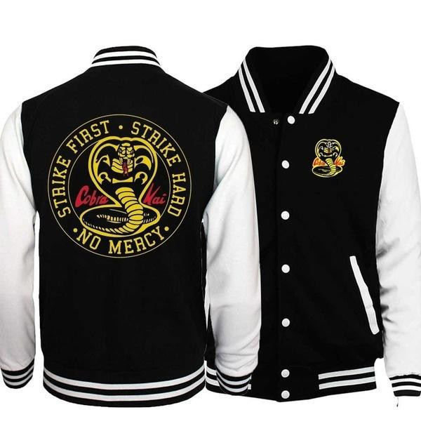 Cobra Kai Dojo Fashion Baseball Jacket for Men & Women | TV Series Fan Gift