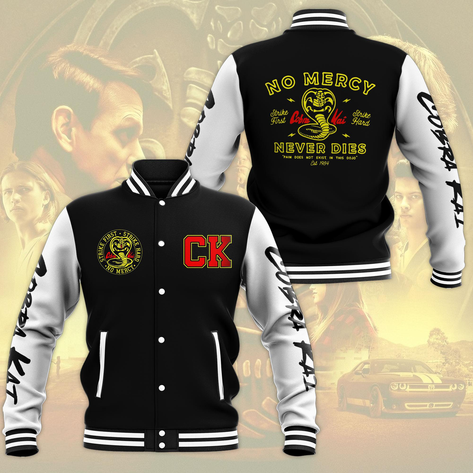 Cobra Kai Fashion Baseball Jacket for Men & Women | TV Series Fan Gift