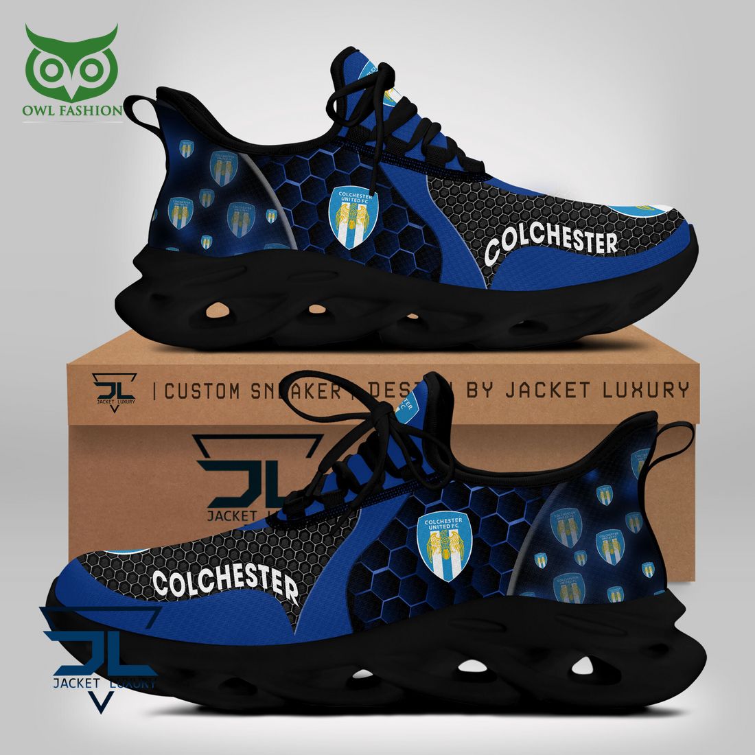 Colchester United Max Soul Shoes Sneakers for Men And Women – Casual Shoes, Streetwear Shoes - Image 4