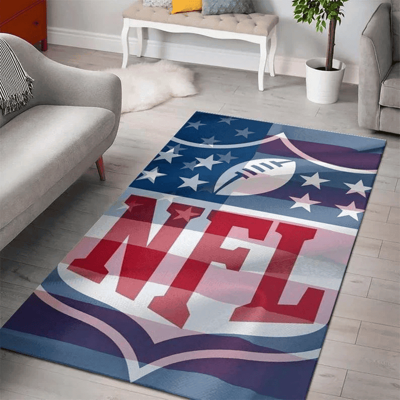 Collection Rectangle Area Rug – Full Print Carpet For Living Room & Bedroom Home Decor