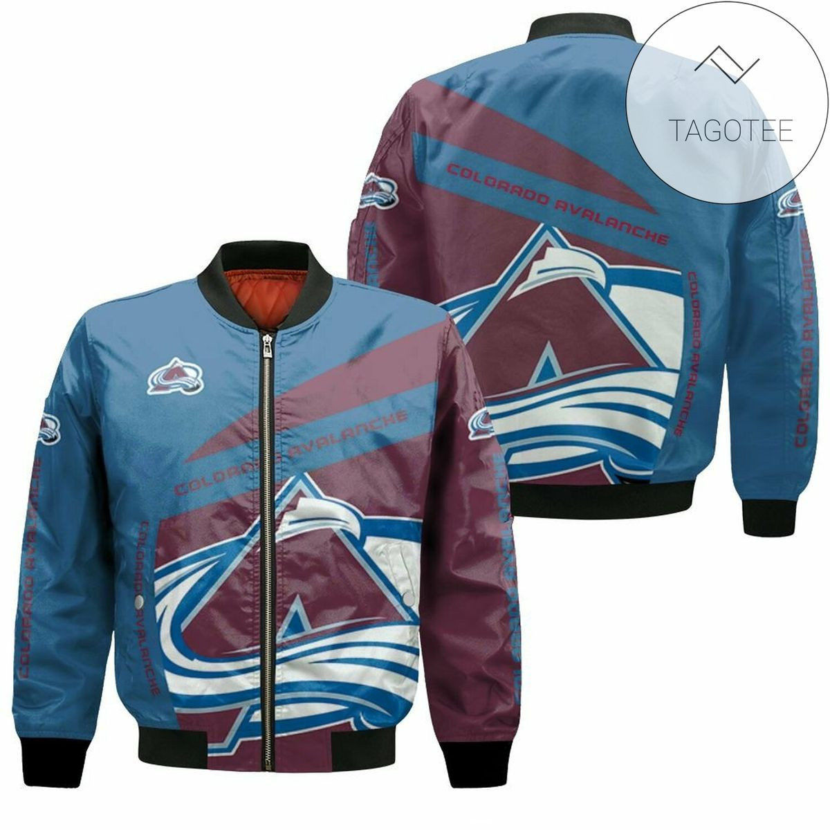 Colorado Avalanche Bomber Jacket | NHL Team Jacket for Men & Women | Hockey Fan Gift