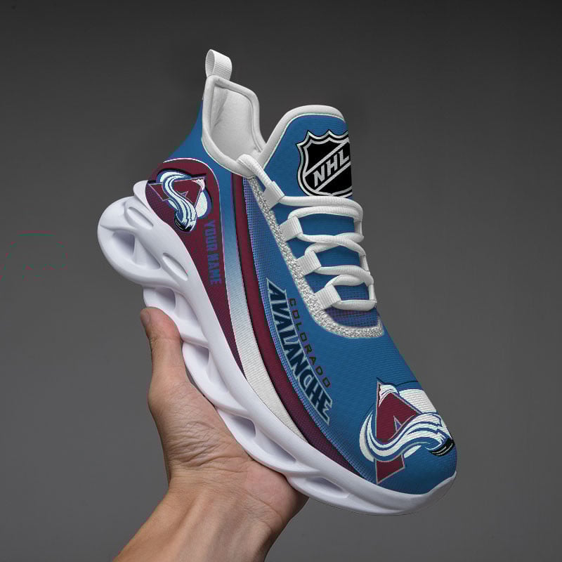 Colorado Avalanche Max Soul Shoes Sneakers for Men And Women – NHL Hockey Fan Shoes, Team Sneakers