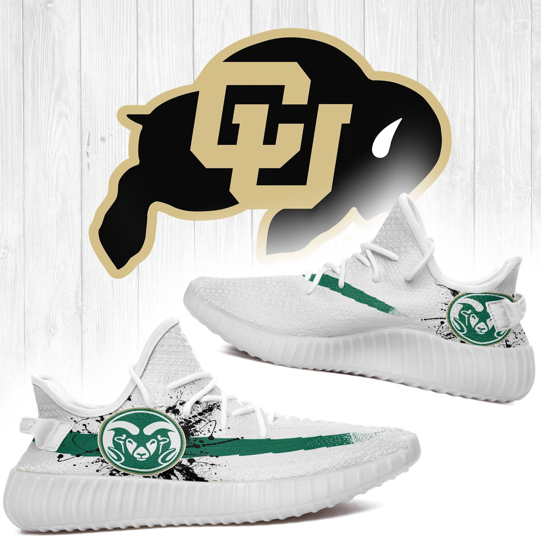 Colorado Buffaloes NCAA Teams Sport Shoes Sneakers