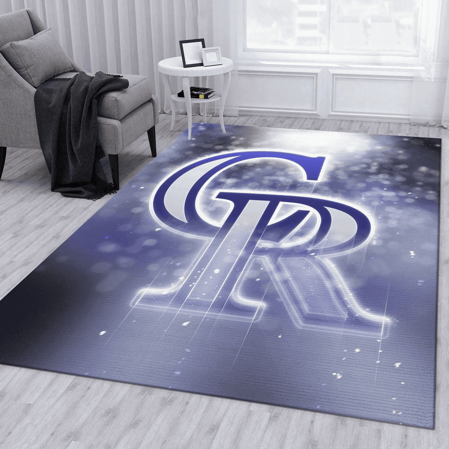 Colorado Rockies Rectangle Area Rug – Full Print Carpet For Living Room & Bedroom Home Decor