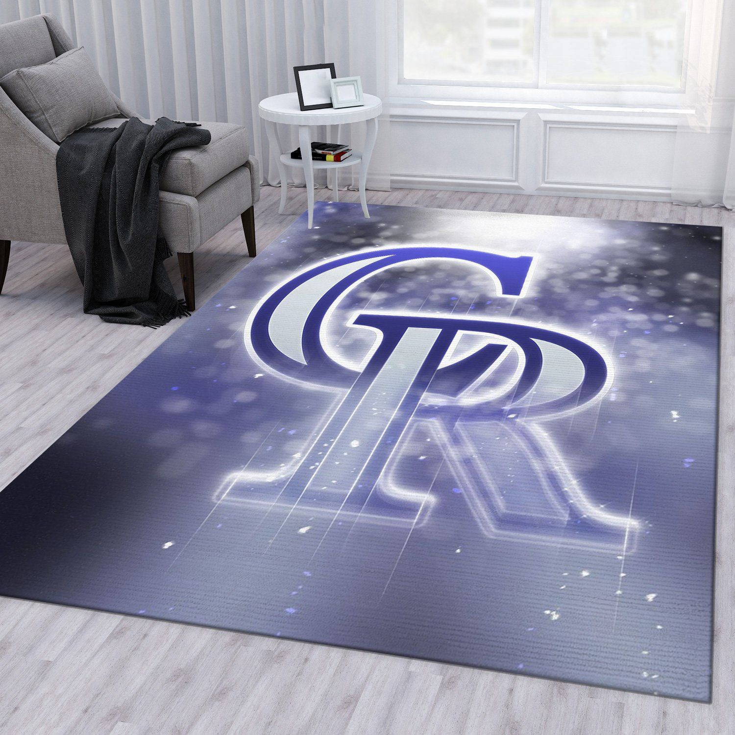 Colorado Rockies Rectangle Area Rug – Full Print Carpet For Living Room & Bedroom Home Decor