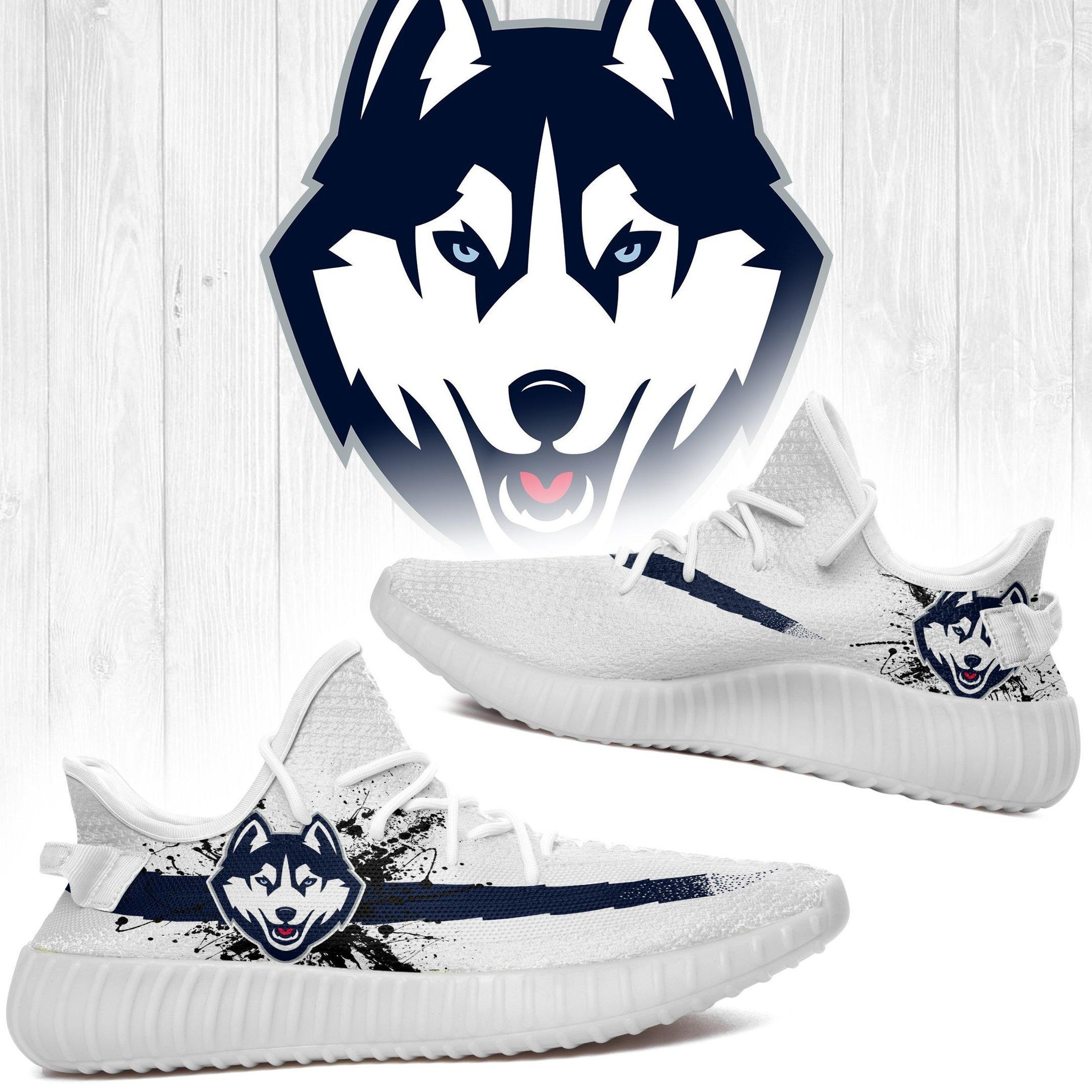 Connecticut Huskies NCAA Teams Sport Shoes Sneakers
