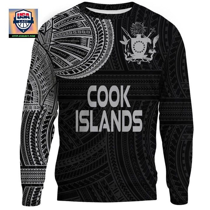 Cook Islands Sweater Polynesian Tattoo Style A27