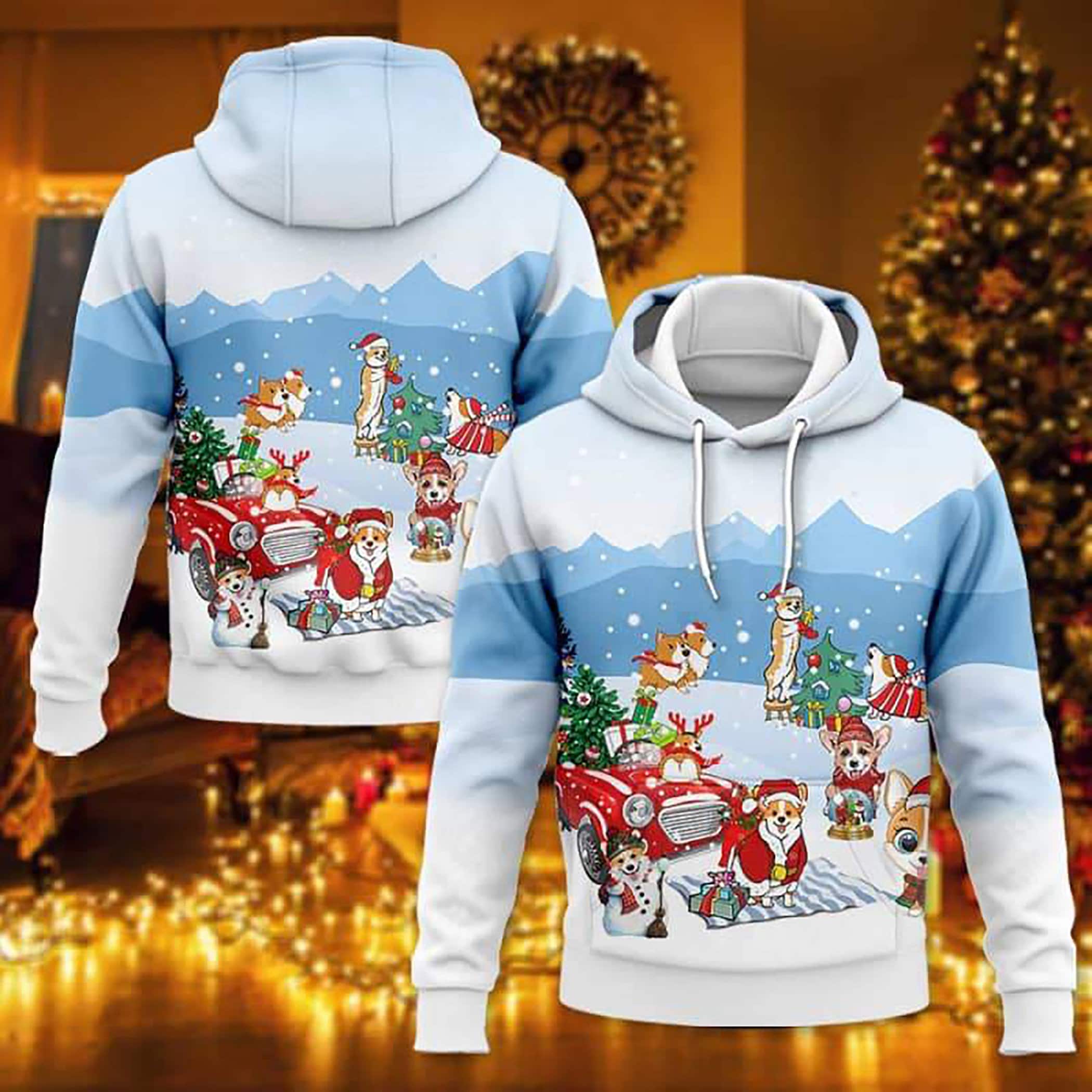Corgi Christmas Ugly Christmas Sweater