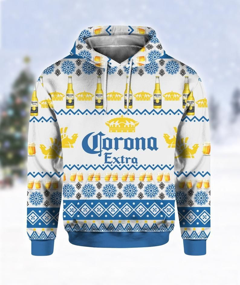 Corona Extra Beer Ugly Christmas Sweater,