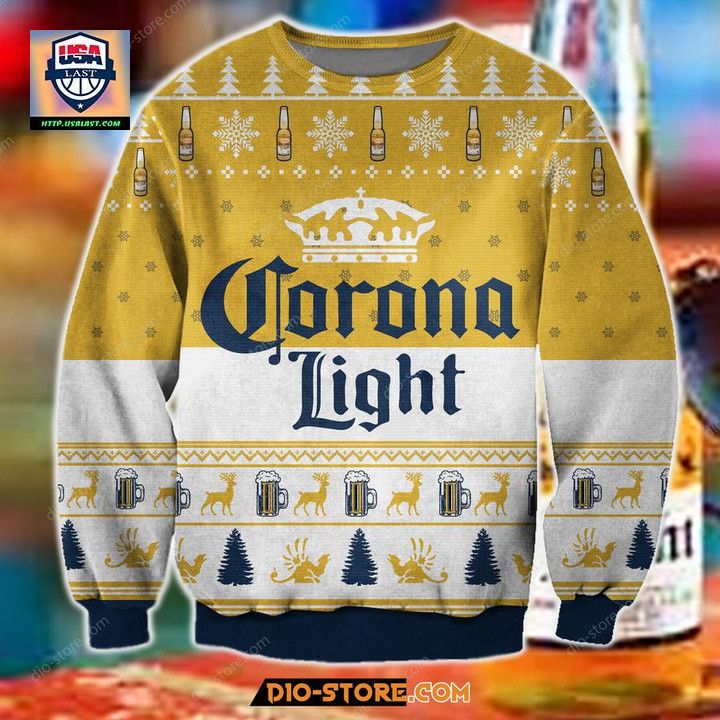 Corona Light Beer Christmas Sweater