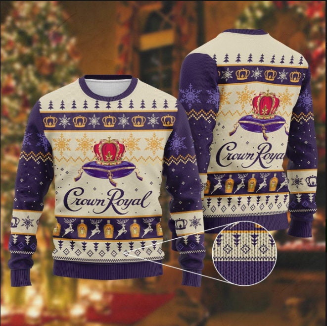 Crown Royal Ugly Christmas Sweater