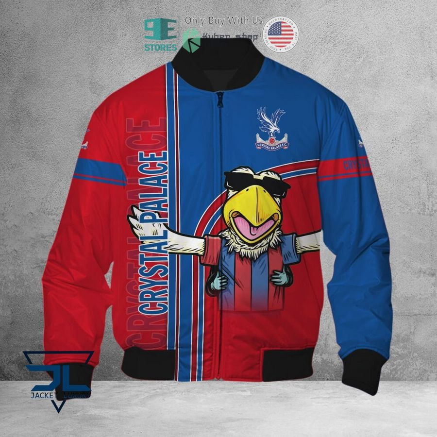 Crystal Palace FC Mascot Edition Bomber Jacket | Streetwear Jacket for Men & Women | Fan Gift