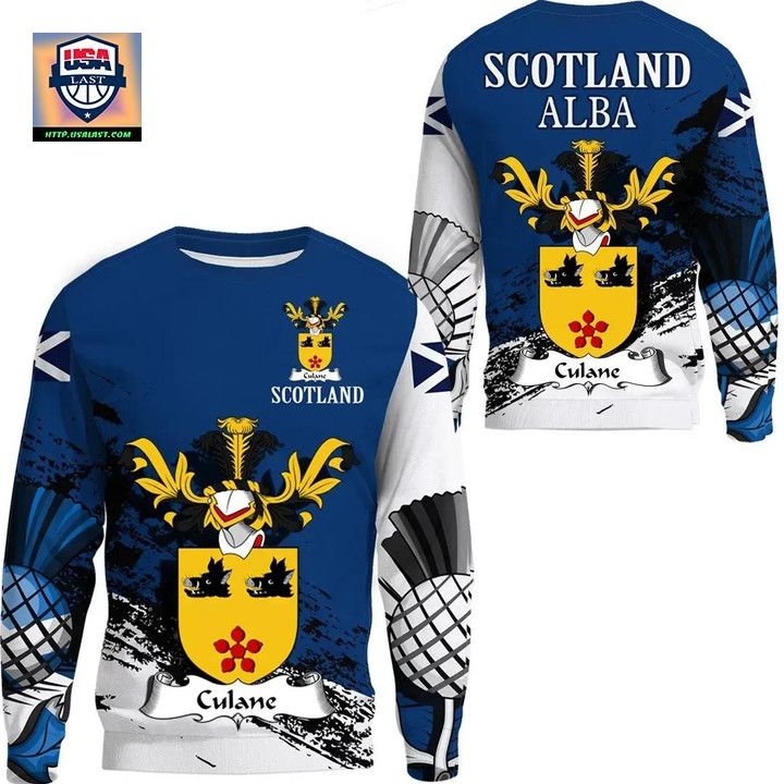 Culane Scottish Family Crest Scotland Special Sweater 