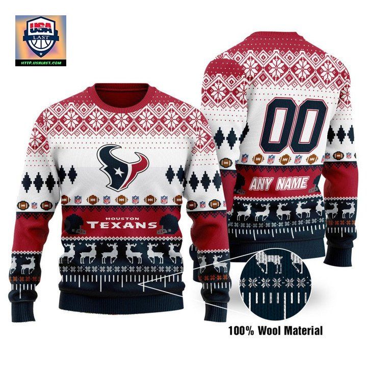 Custom Name Number Nfl Indianapolis Colts Playing Field Ugly Christmas Sweater