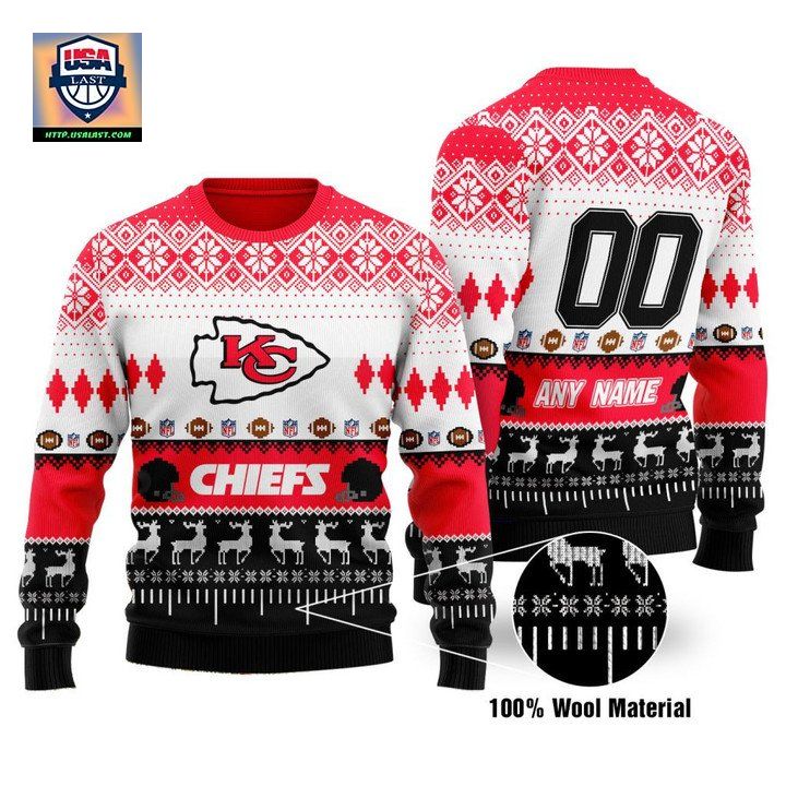 Custom Name Number Nfl Las Vegas Raiders Playing Field Ugly Christmas Sweater