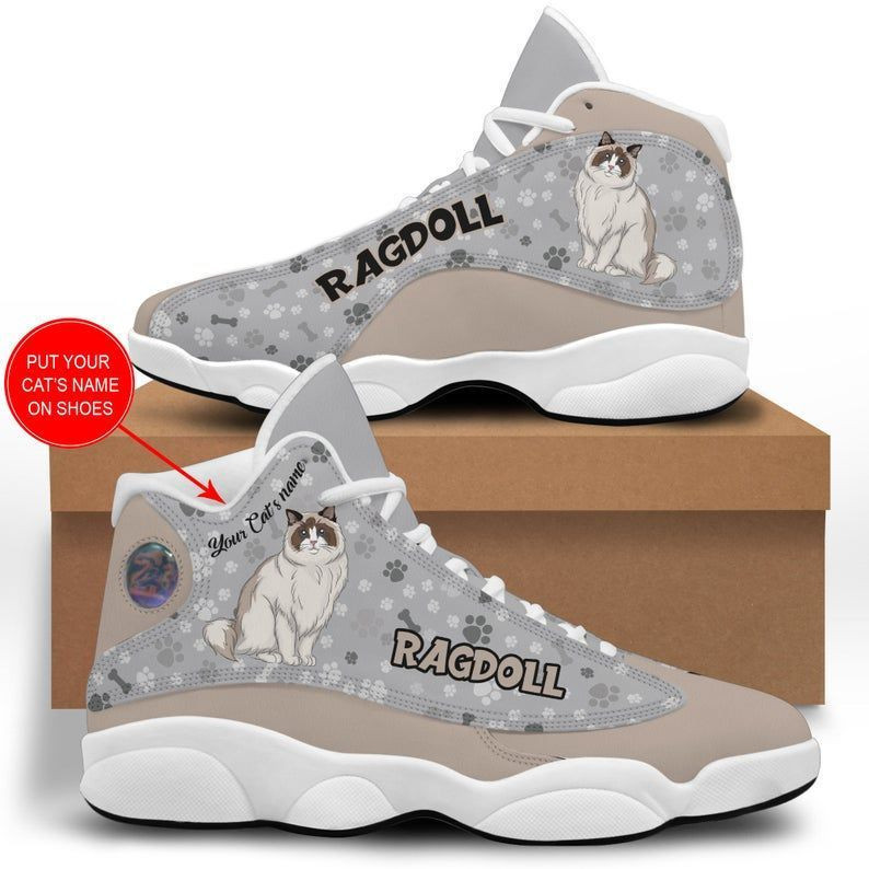 Custom Your Cat'S Name Ragdoll Cat Jd13 Sneaker Shoes