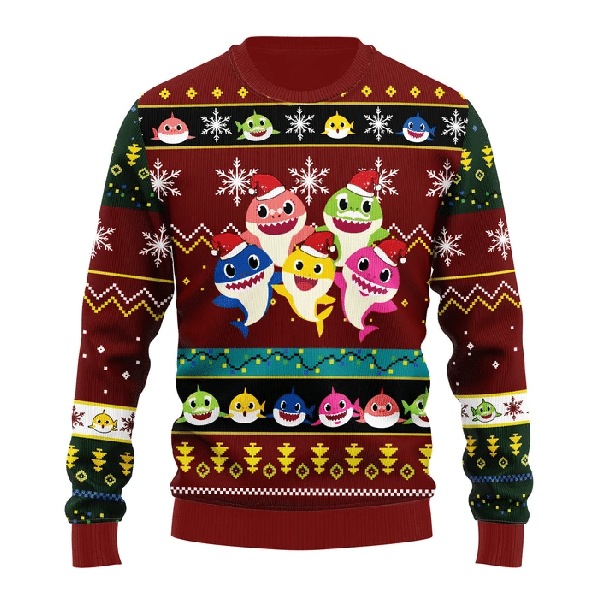 Cute Shark Ugly Christmas Sweater