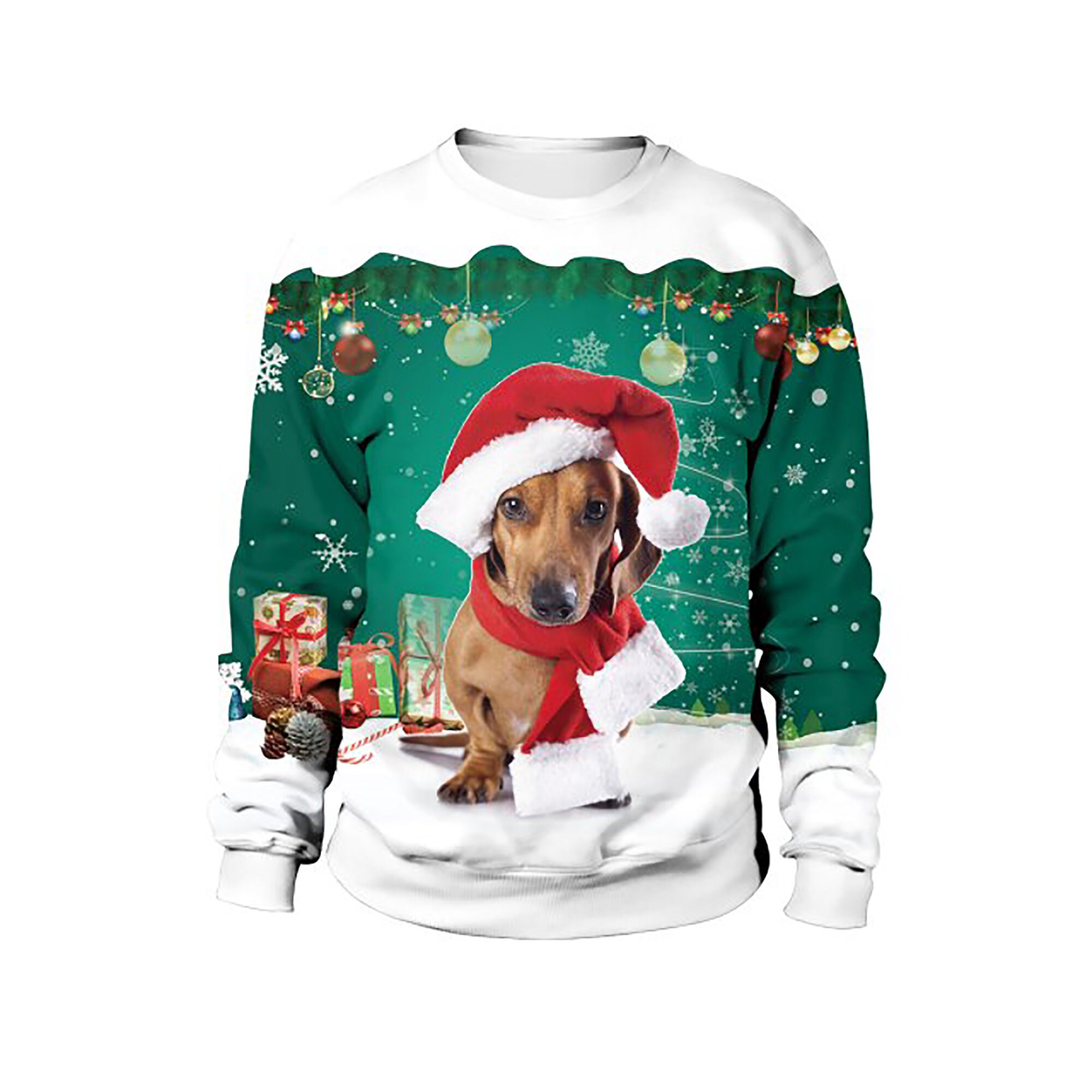 Dachshund Merry Ugly Christmas Sweater