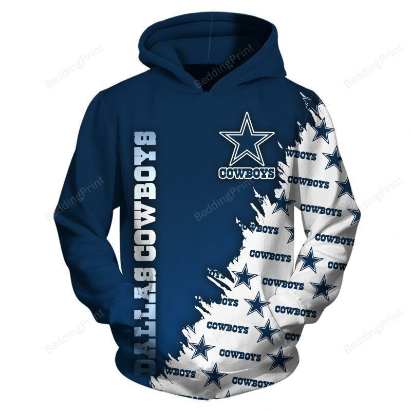 Dallas Cowboys 3D All Over Print Hoodie & Zip Hoodie
