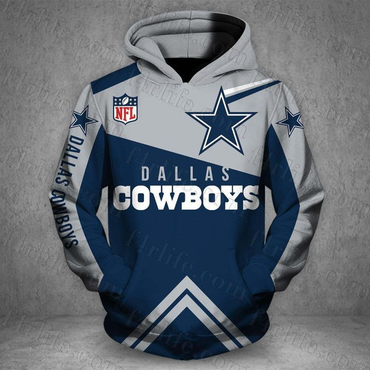 Dallas Cowboys 3D All Over Print Hoodie & Zip Hoodie