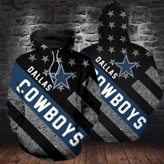 Dallas Cowboys 3D All Over Print Hoodie & Zip Hoodie