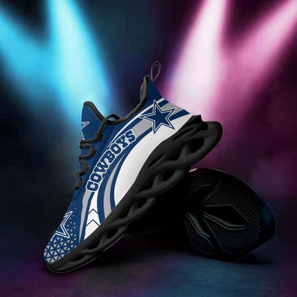 Dallas Cowboys Max Soul Shoes Sneakers for Men And Women – NFL Football Fan Shoes, Team Sneakers - Image 5