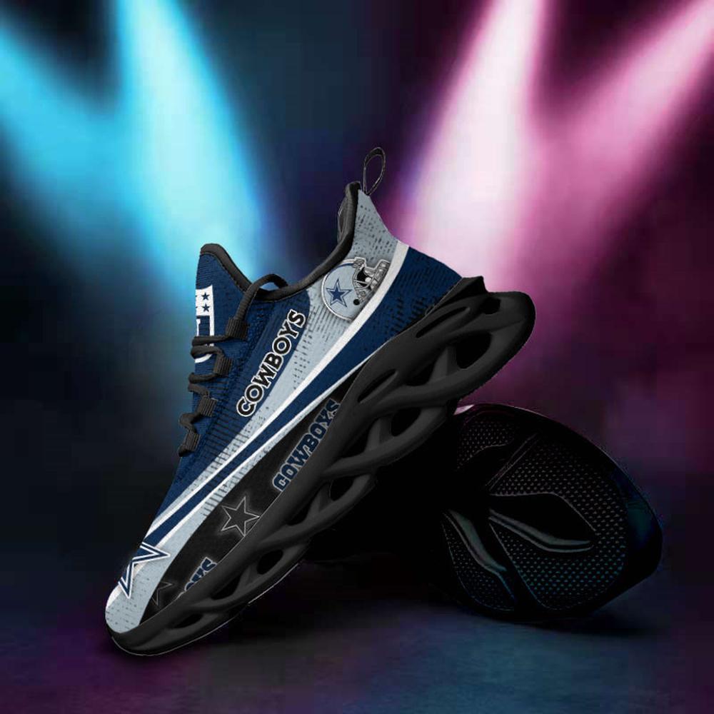 Dallas Cowboys Max Soul Shoes Sneakers for Men And Women – NFL Football Fan Shoes, Team Sneakers - Image 3