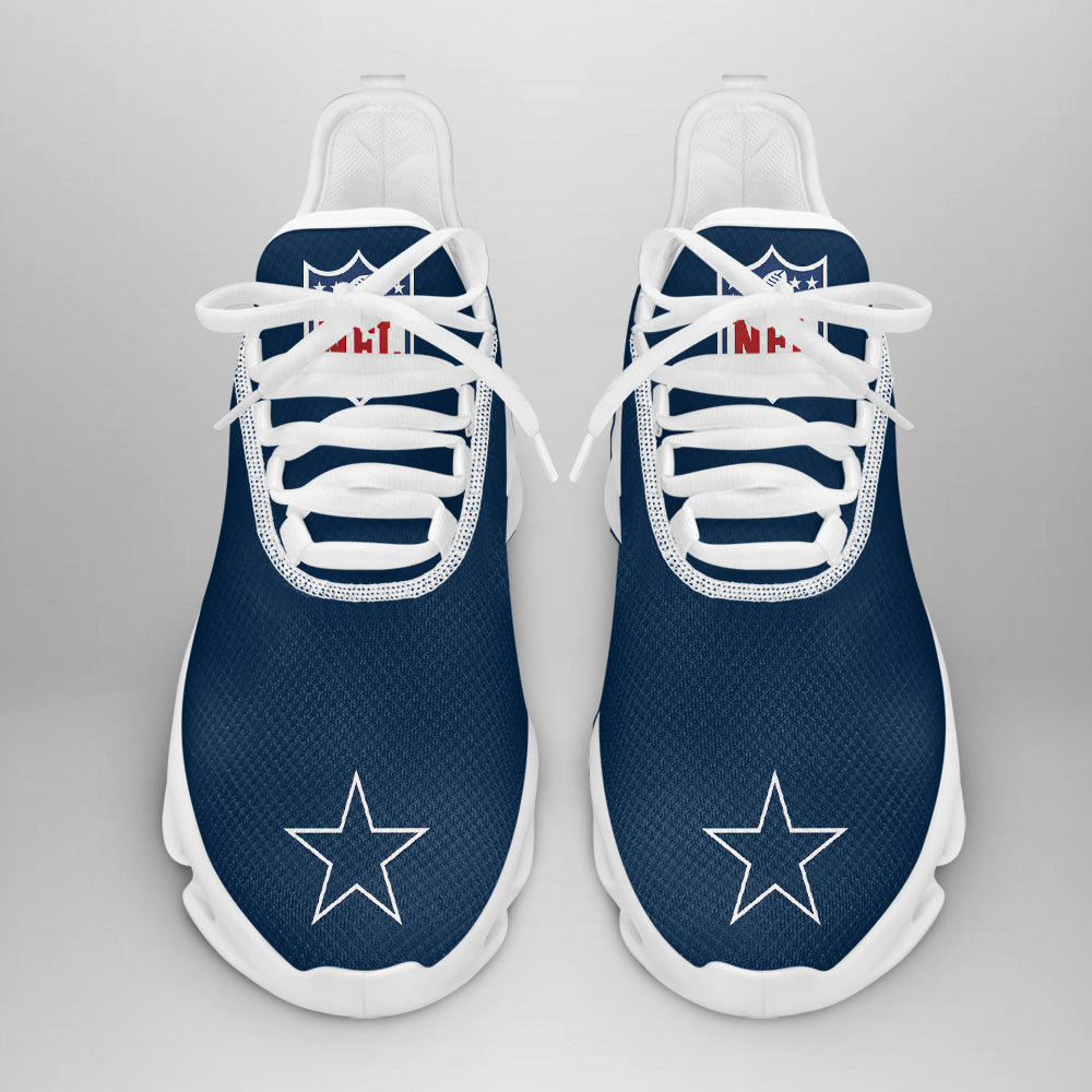 Dallas Cowboys Max Soul Shoes Sneakers for Men And Women – NFL Football Fan Shoes, Team Sneakers - Image 4