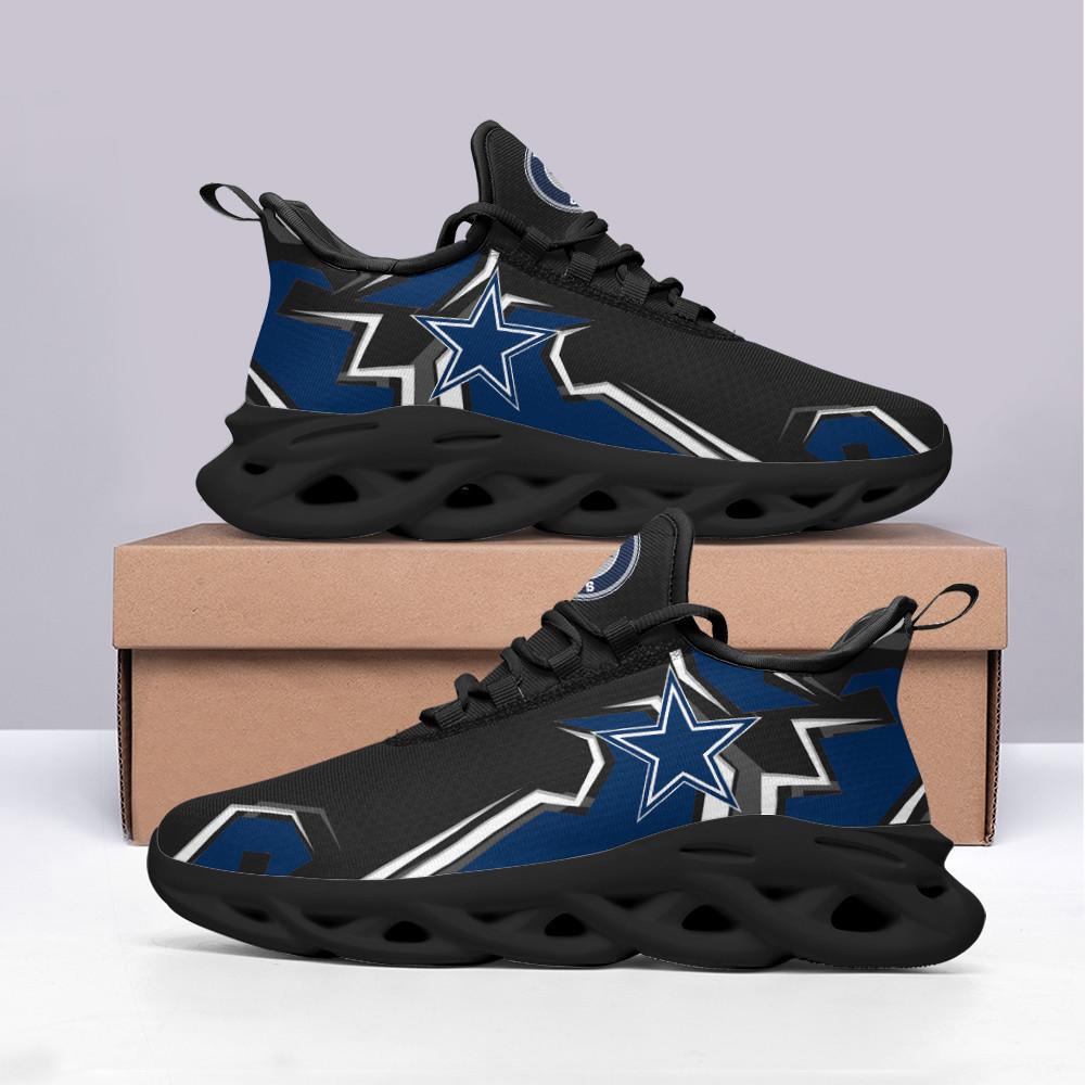 Dallas Cowboys Max Soul Shoes Sneakers for Men And Women – NFL Football Fan Shoes, Team Sneakers - Image 4