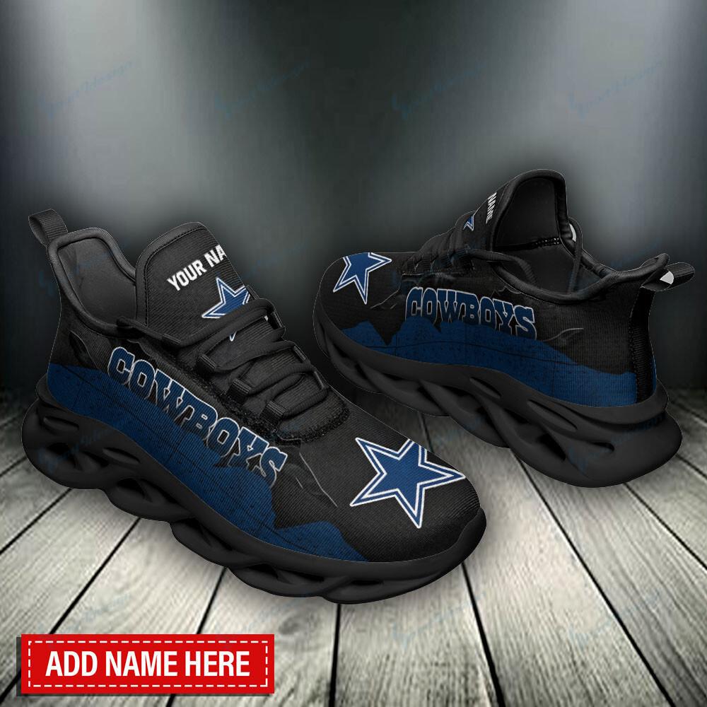 Dallas Cowboys Max Soul Shoes Sneakers for Men And Women – NFL Football Fan Shoes, Team Sneakers - Image 4