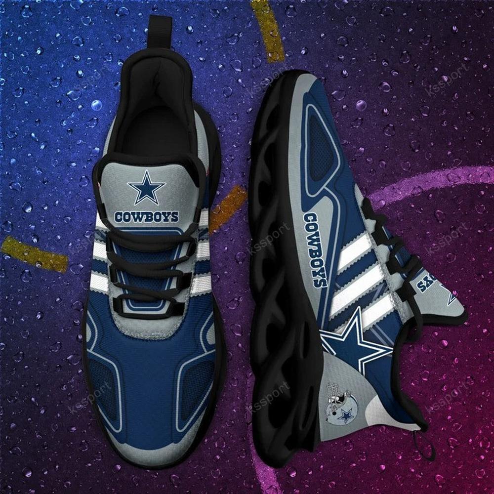 Dallas Cowboys Max Soul Shoes Sneakers for Men And Women – NFL Football Fan Shoes, Team Sneakers - Image 4