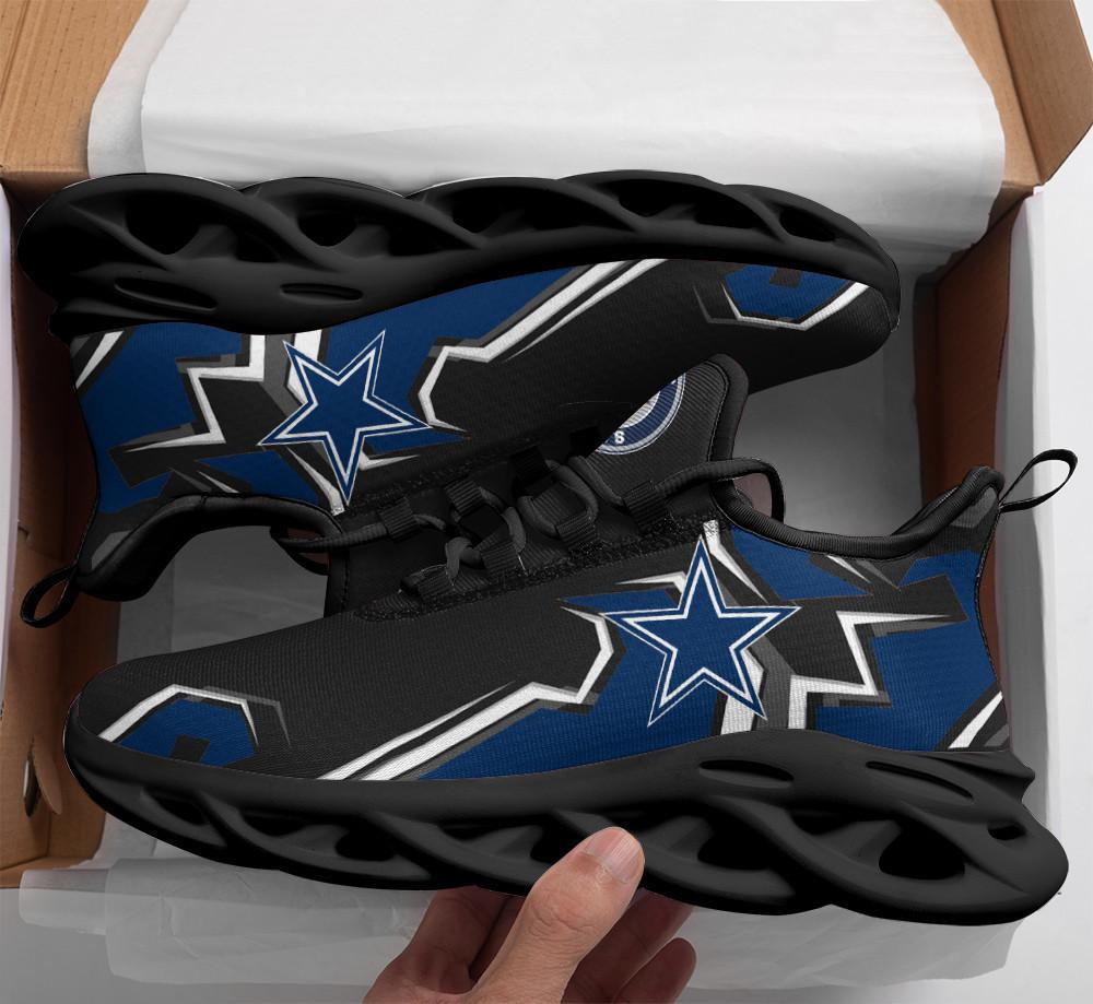 Dallas Cowboys Max Soul Shoes Sneakers for Men And Women – NFL Football Fan Shoes, Team Sneakers - Image 5