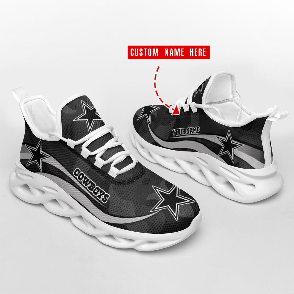 Dallas Cowboys Max Soul Shoes Sneakers for Men And Women – NFL Football Fan Shoes, Team Sneakers - Image 4
