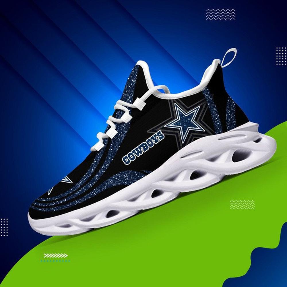 Dallas Cowboys Max Soul Shoes Sneakers for Men And Women – NFL Football Fan Shoes, Team Sneakers - Image 5