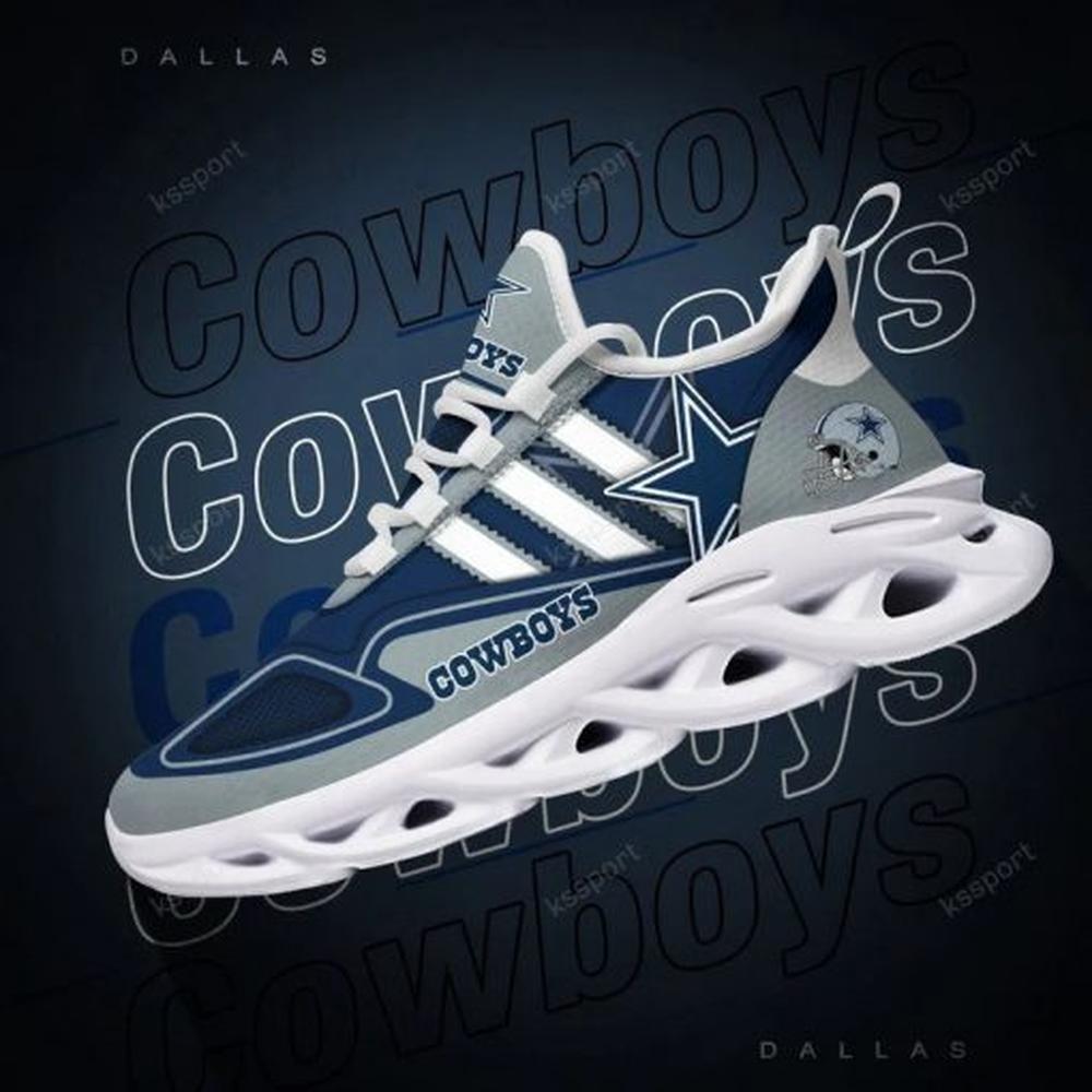 Dallas Cowboys Max Soul Shoes Sneakers for Men And Women – NFL Football Fan Shoes, Team Sneakers - Image 6