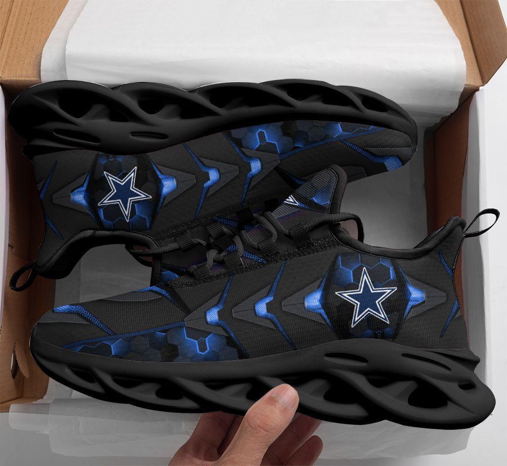 Dallas Cowboys Max Soul Shoes Sneakers for Men And Women – NFL Football Fan Shoes, Team Sneakers - Image 6